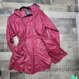 Kyodan outdoor jacket maroon womens size small Petite